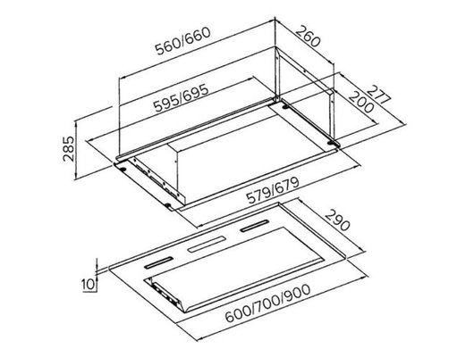 Вытяжка HAIER HVX-BI662X